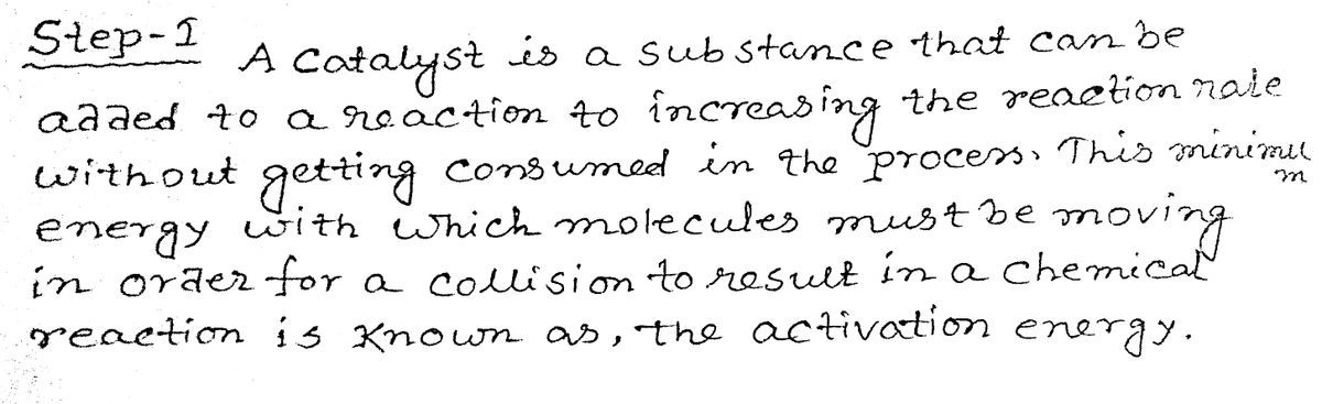 Chemistry homework question answer, step 1, image 1